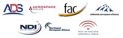 UK aerospace regions logos